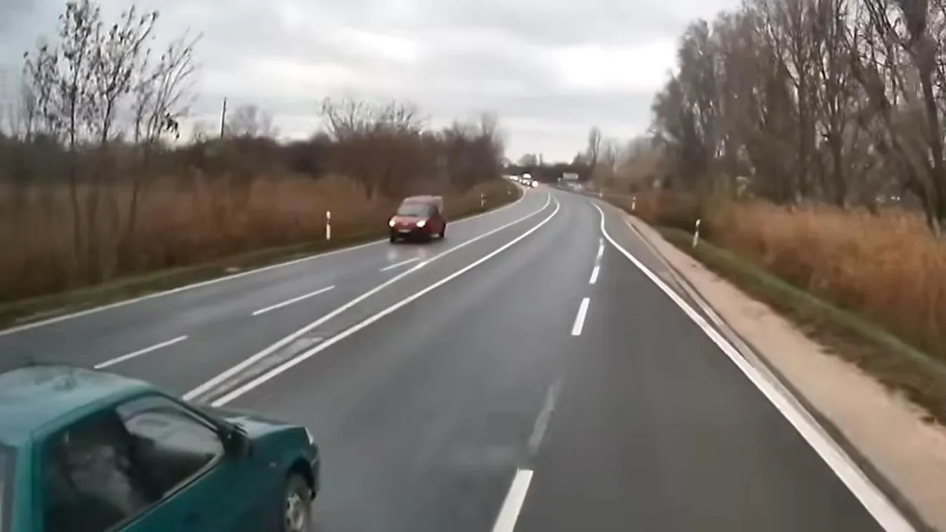 Videók, ahol csak hajszálon múlt a tragikus baleset