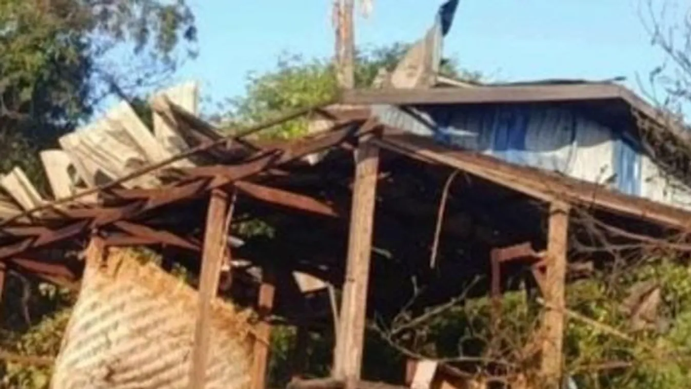 Légicsapás ért egy teázót Mianmarban, sokan meghaltak