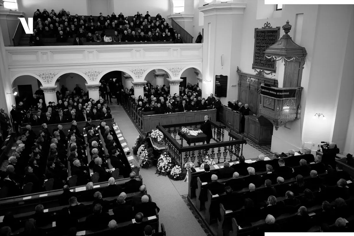 Orbán Viktor részt vett a temetésen és elbúcsúzott Erdélyi Gézától