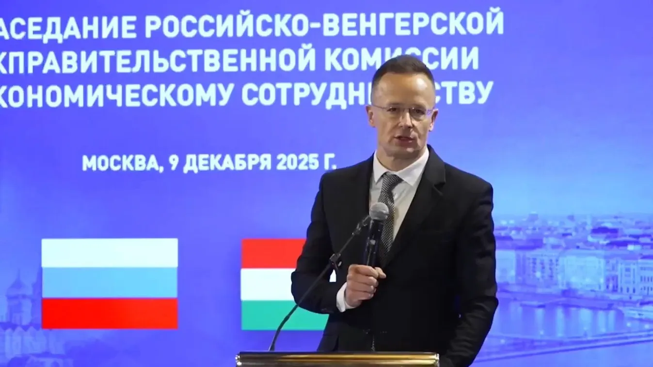 Szijjártó Péter: Magyarország biztonságos energiaellátása ma lehetetlen Oroszország nélkül