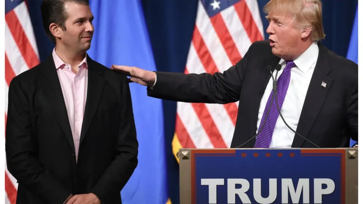 Trump és a fia egyáltalán nem kímélték Zelenszkijt