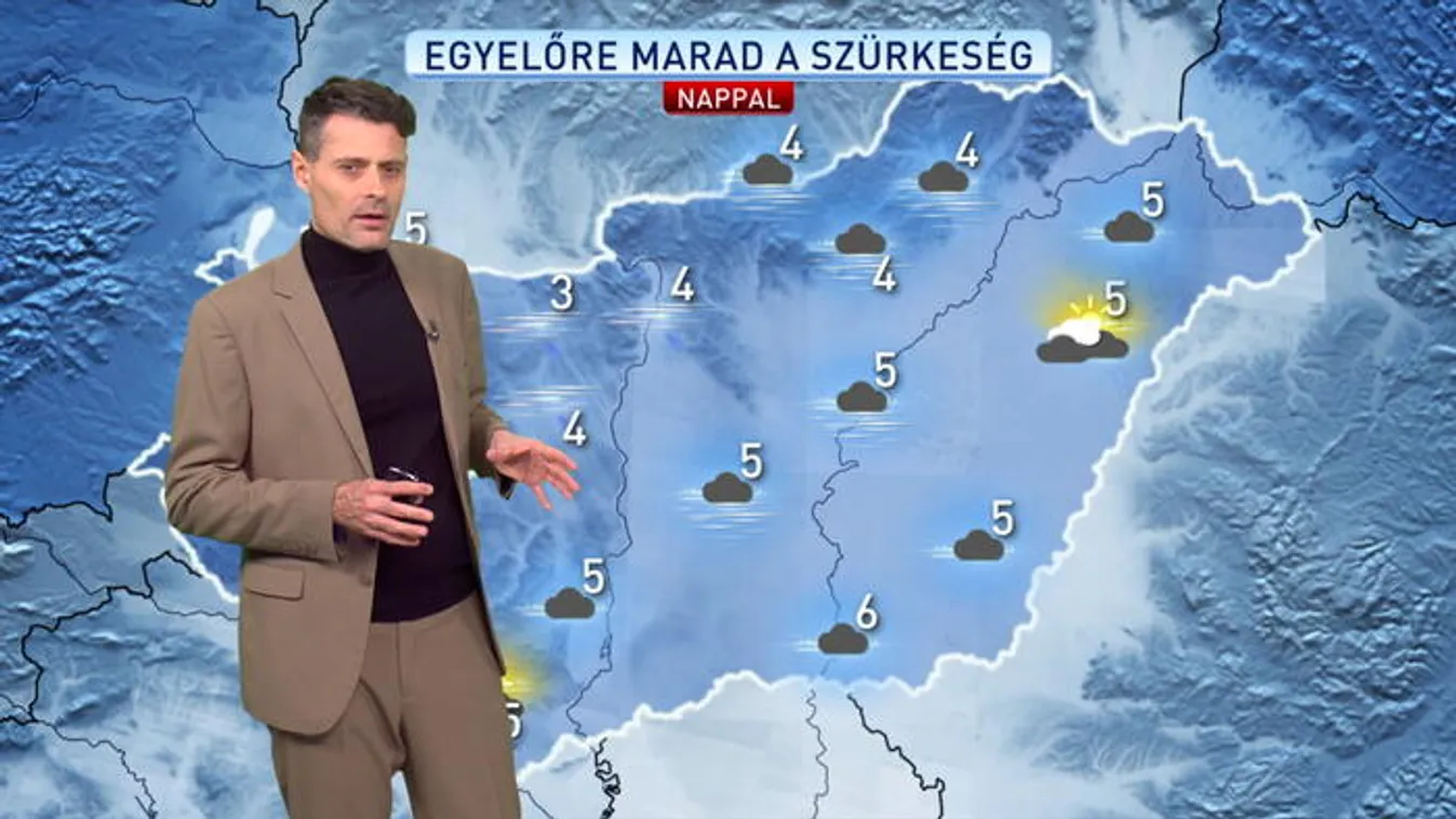 Délutáni napsütés elvétve