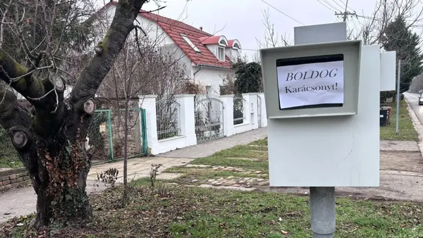 Különleges traffi mért Szegeden az ünnepekkor, így kívántak boldog karácsonyt