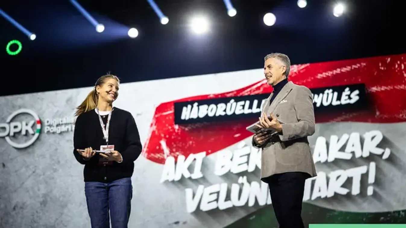 Ma Orbán Viktor részvételével Kecskeméten folytatódik a DPK háborúellenes országjárása