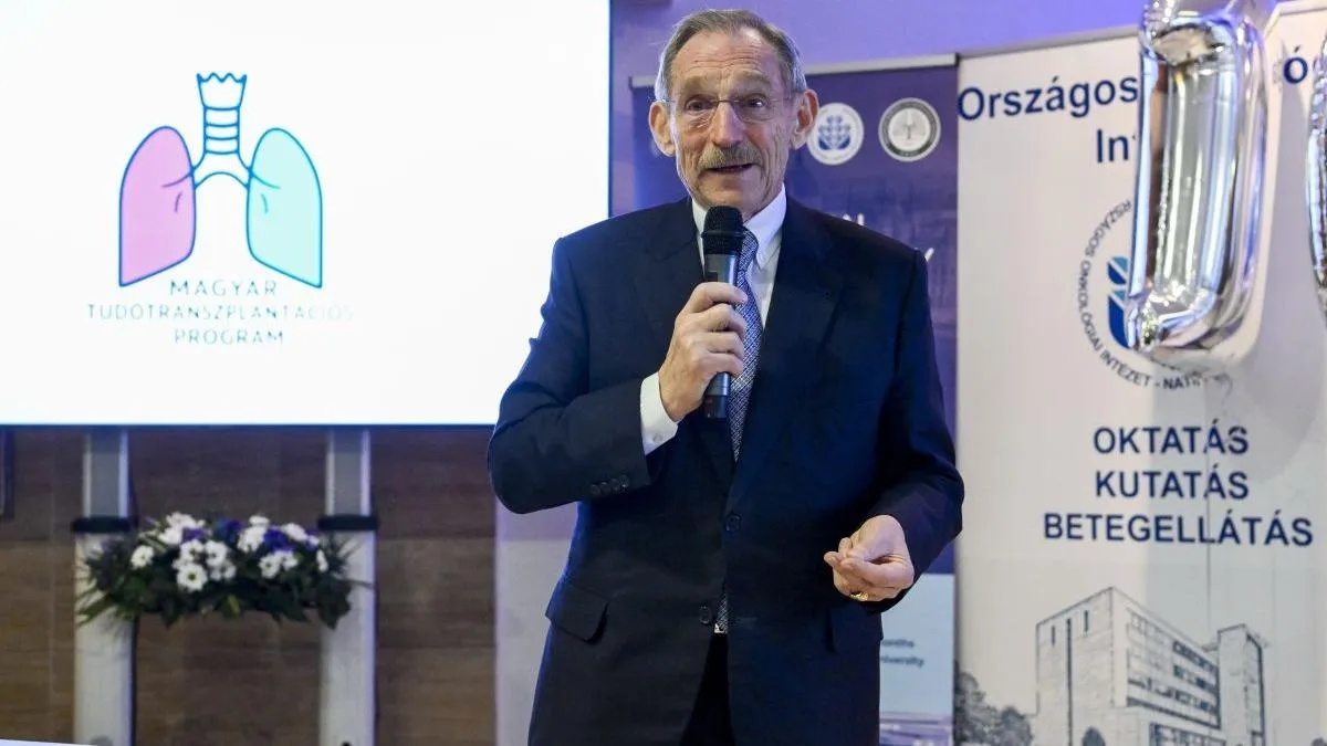 Pintér Sándor: közép-európai tüdőtranszplantációs központ létrehozására lenne szükség Magyarországon