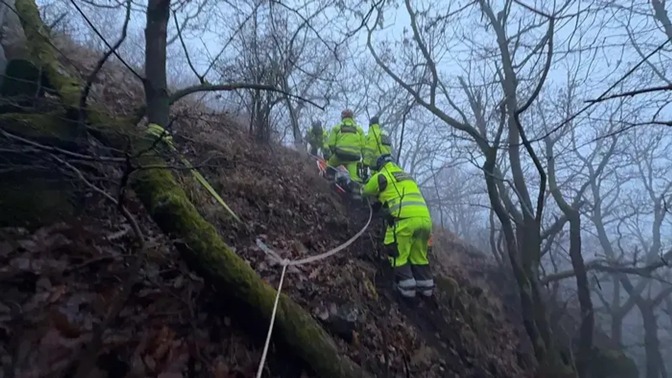 Szentendrénél a sziklák között találtak meg egy eltűntet, december eleje óta keresték