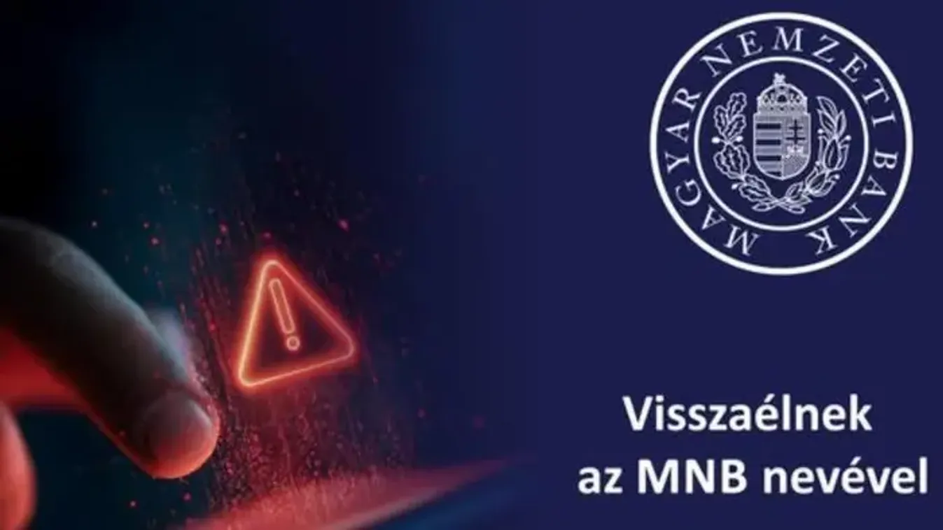 SMS-csalók élnek vissza a Magyar Nemzeti Bank nevével