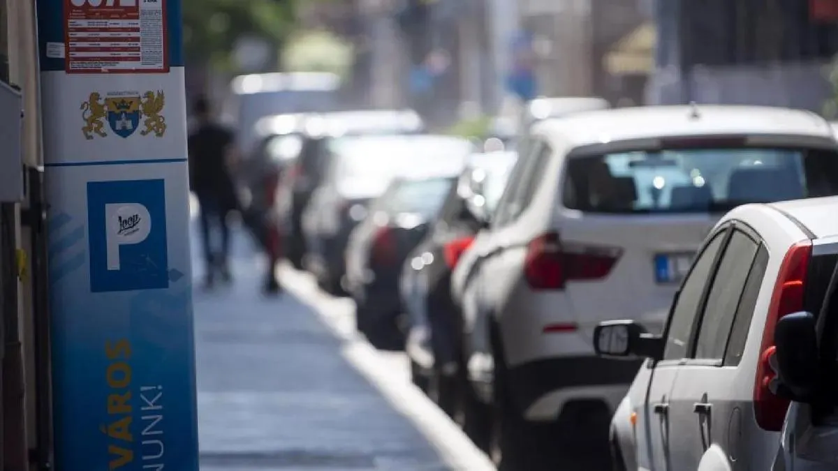 A parkolás díja 2,2 százalékkal megnőtt az elmúlt évben