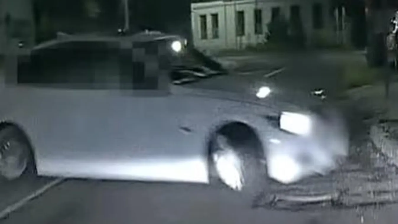 Életveszélyesen driftelt egy fiatal BMW-s Tapolcán, majd rombolt