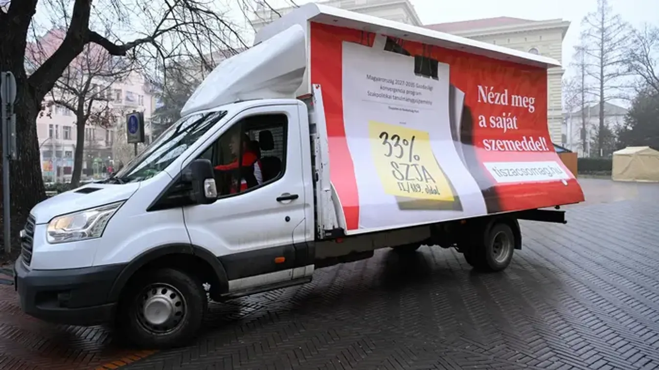 Figyelemfelkeltő kampányt indított a Nemzeti Ellenállás Mozgalom a Tisza adóterveiről
