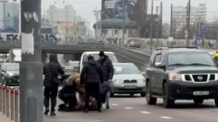 Az emberrablók az ukrán fővárosban akcióztak - Videó