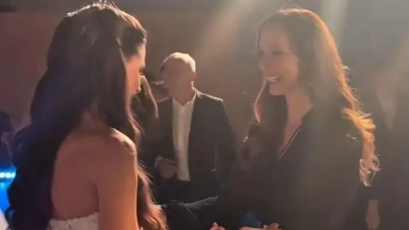 „Egy királylányt vittem táncba” – Videón Demcsák Zsuzsa és szalagavatós lánya