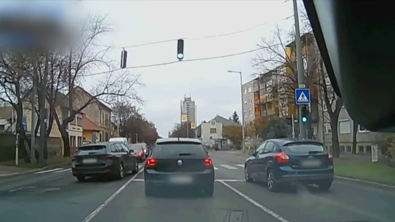Egy életveszélyes és egy pofátlan sofőrt is videóra vettek