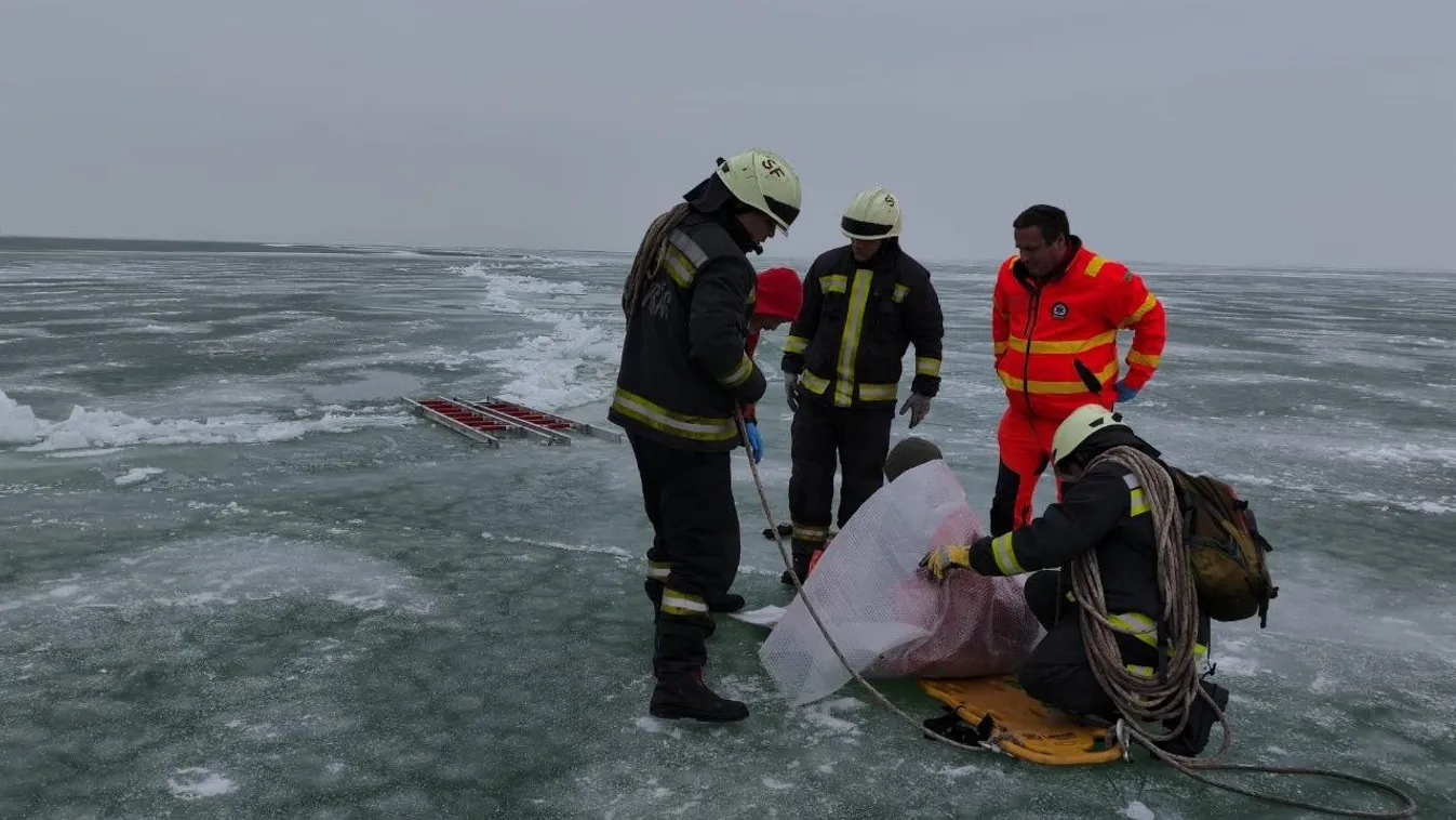 Életveszélyes a jég: emberek és állatok is bajba kerültek Somogyban és Hatvanban