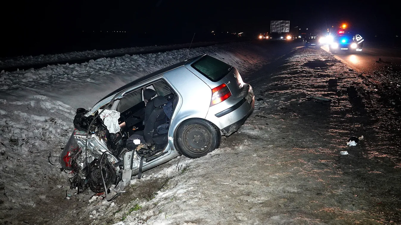 Egy nő meghalt Nagykőrösnél egy borzasztó ütközésben