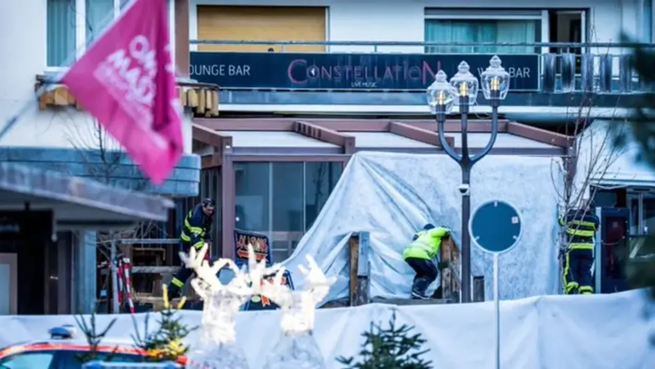 Polgármester: évek óta nem végeztek tűzvédelmi ellenőrzést a szilveszterkor kigyulladt svájci bárban