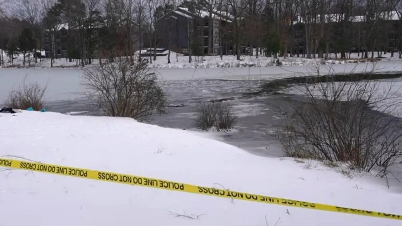 Beszakadt a jég egy kisgyerek alatt, meghalt