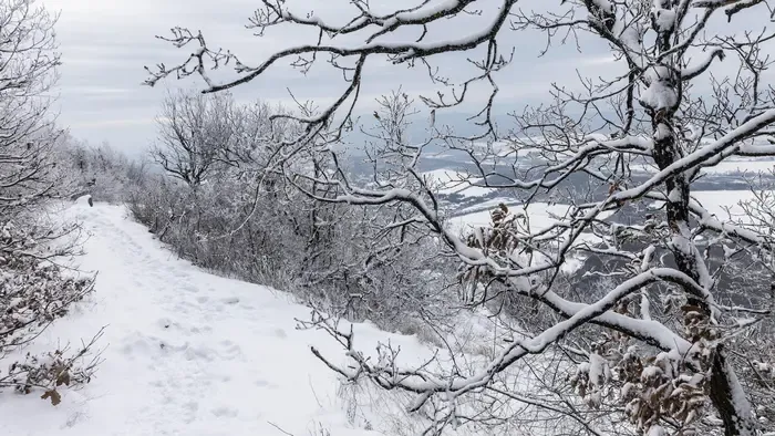 Már csak a cipő látszott ki, holttestet találtak a hó alatt Nógrádban