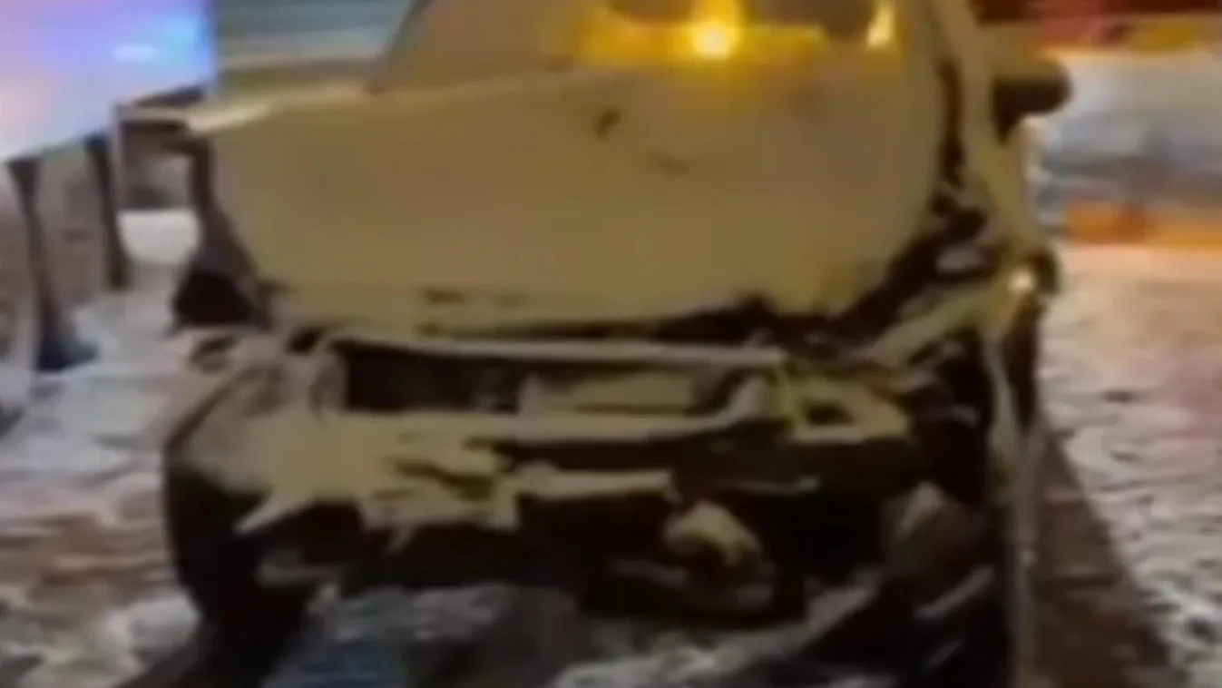 Balesetet szenvedett a Megasztár győztese az M0-áson - Fotók