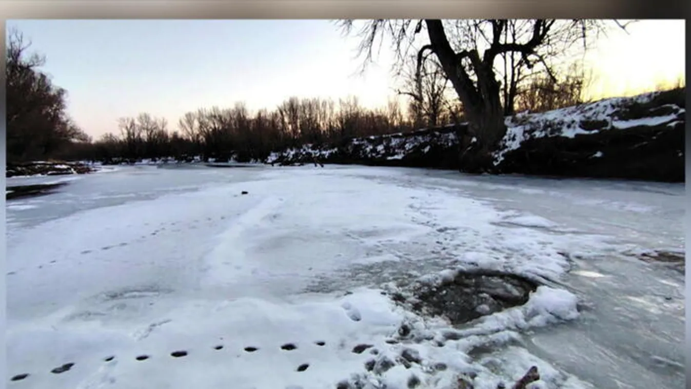 Gyerekek alatt szakadt be az Ipoly jege