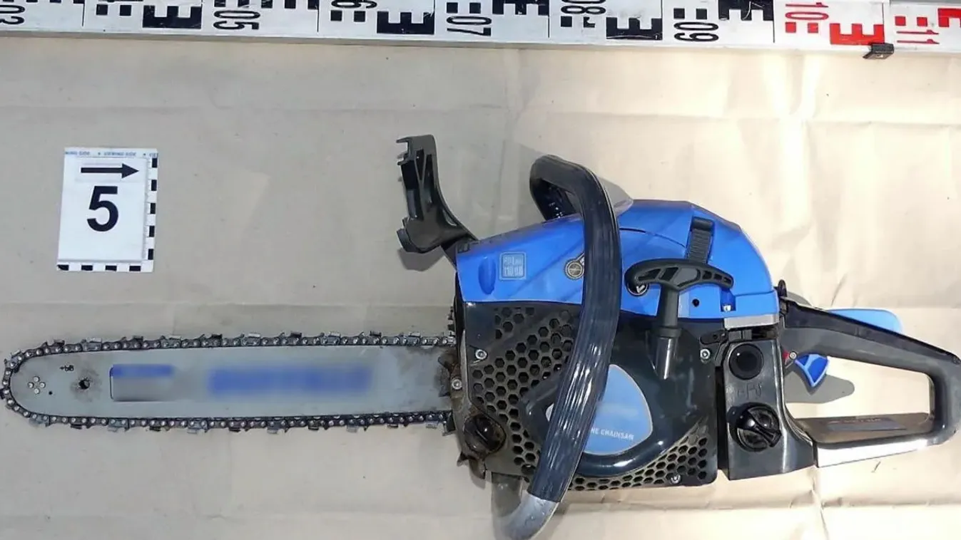 Láncfűrésszel követelte csecsemőjét