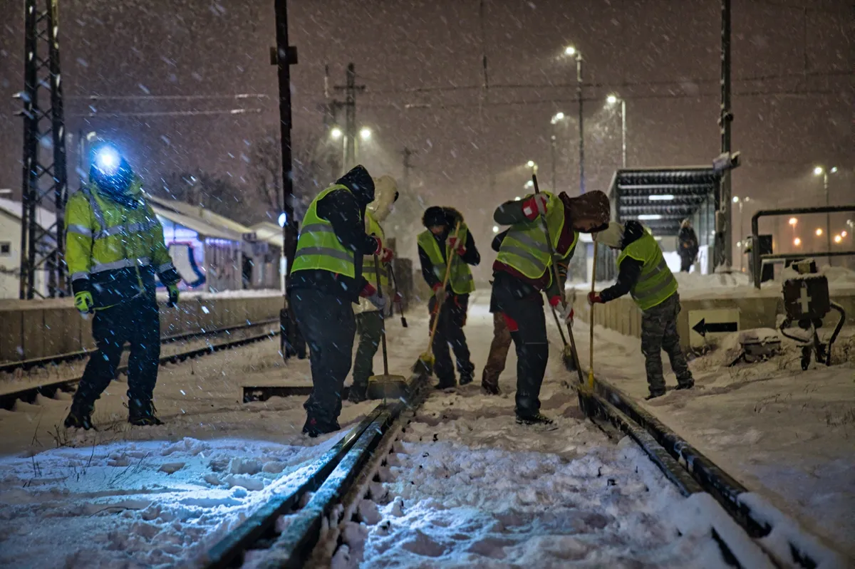 A rendkívüli időjárás miatt a kormány válságtervet dolgozott ki, senkit sem hagytak magára a nagy hidegben és hóban