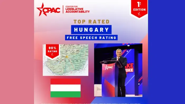 CPAC: Magyarország a szólásszabadság bajnoka