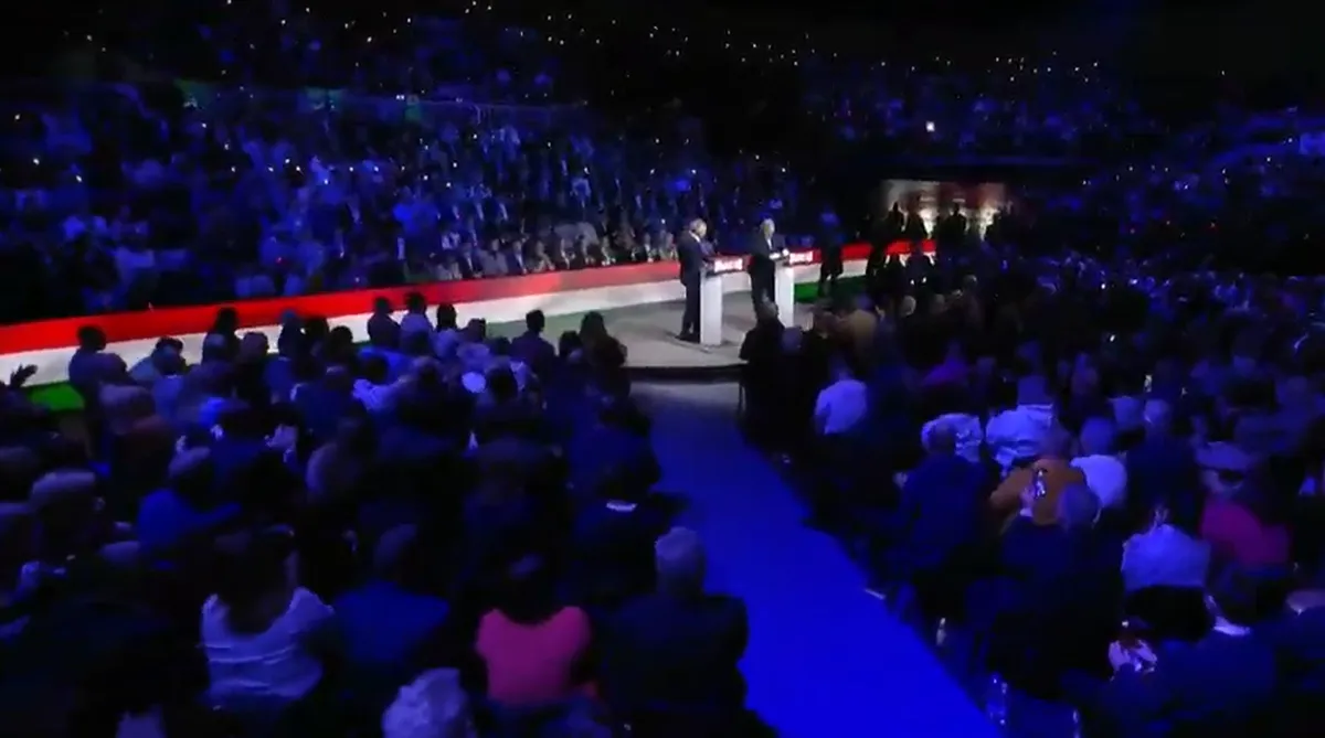 A kaposvári háborúellenes gyűlés, Orbán Viktor és Szita Károly