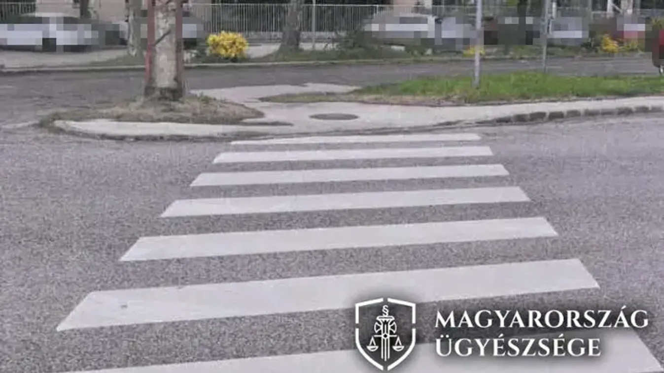 Cserbenhagyás Kecskeméten, zebrán sodortak el egy biciklist - Fotók