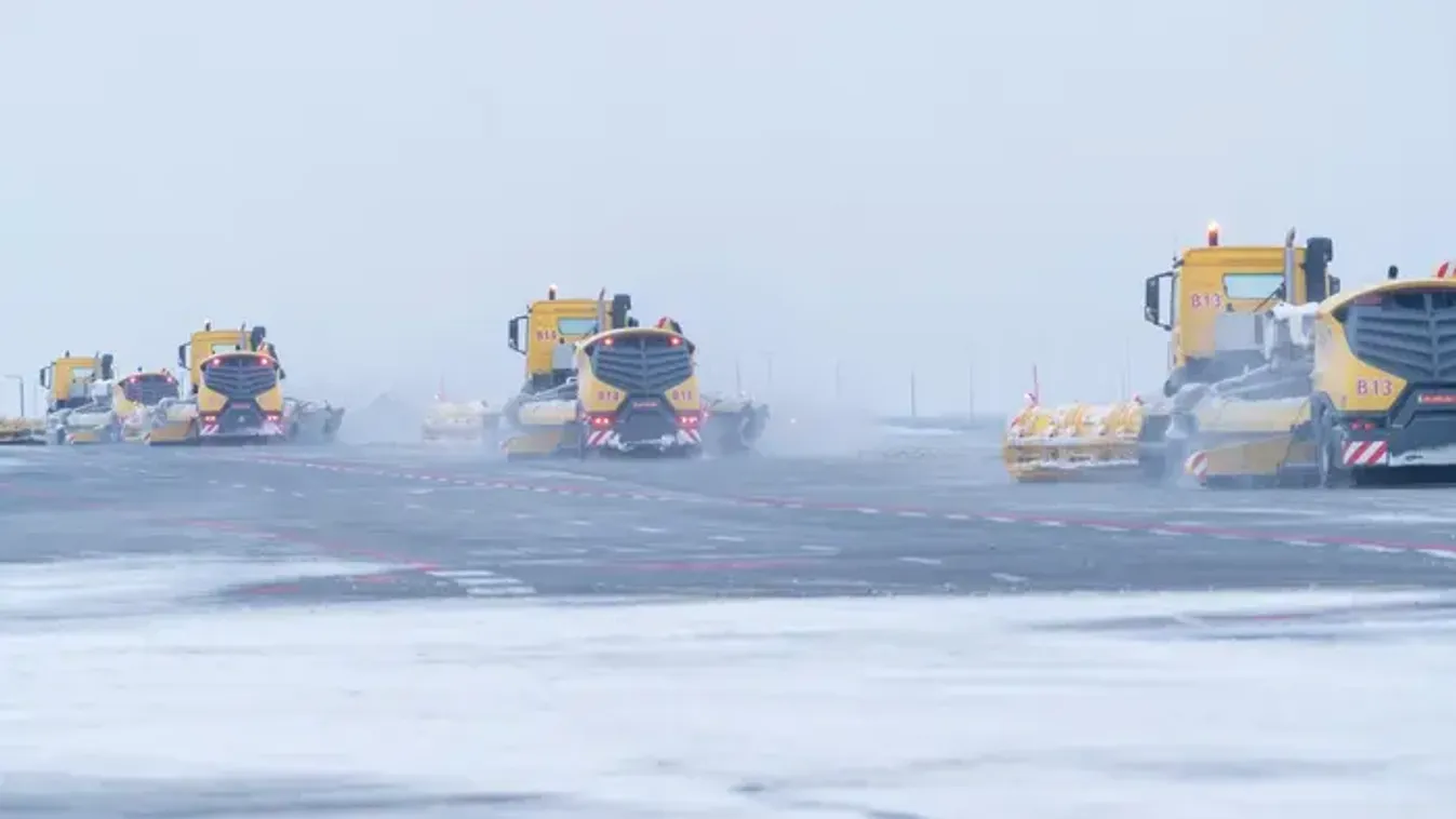 Legmagasabb szintű készültségben van a Liszt Ferenc Repülőtér