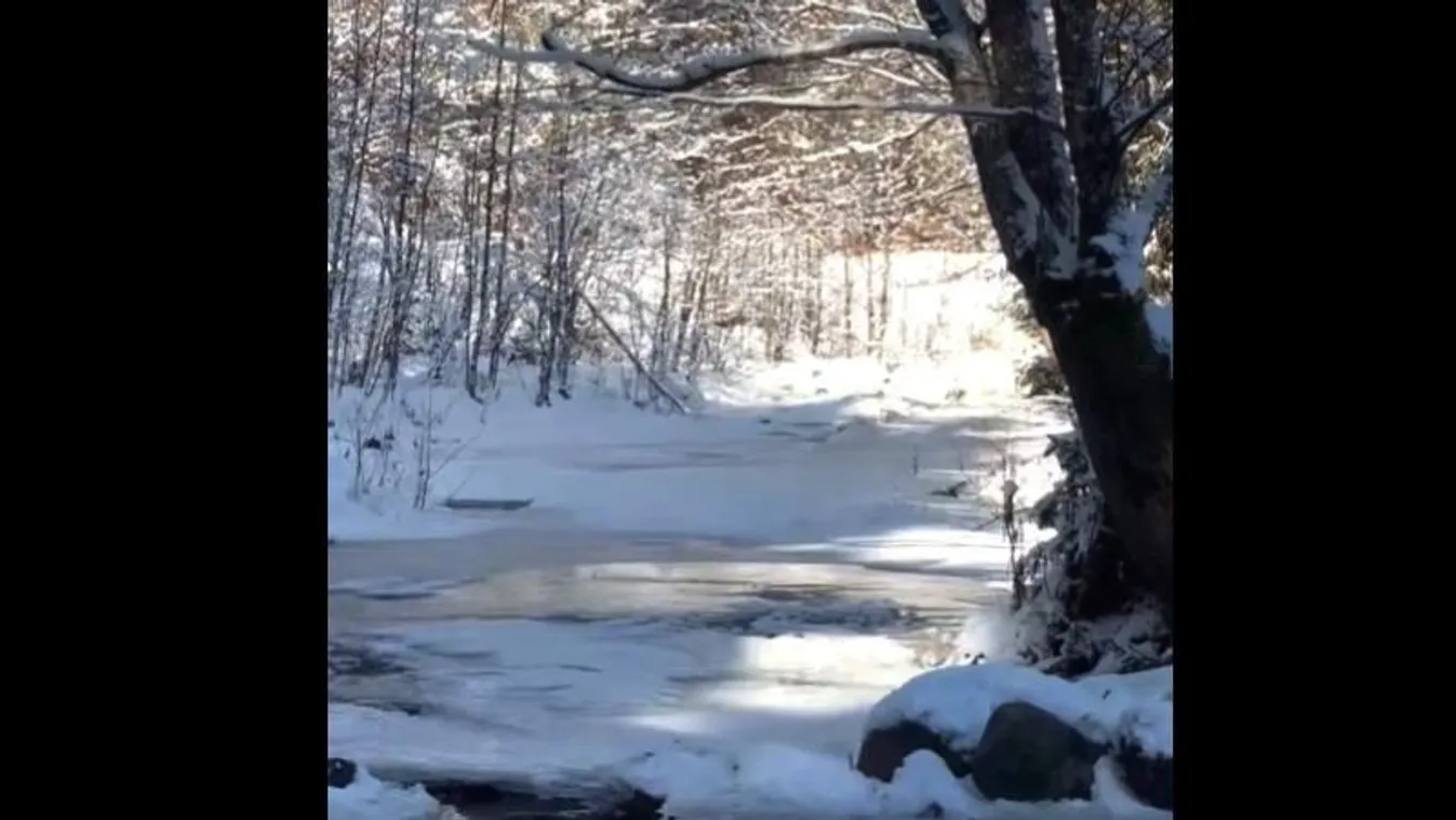 Ismert magyar énekesnő az, aki pár napja anyaszült meztelenül bukkant fel Erdély egyik jeges tavában