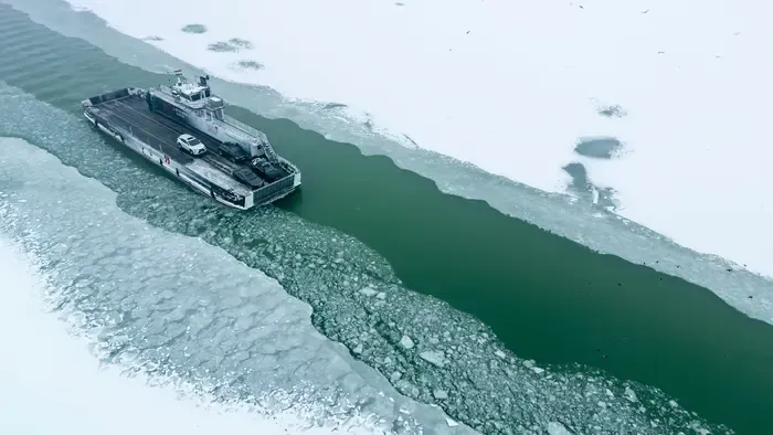 Kiderült, hol lehet rámenni a Balaton jegére