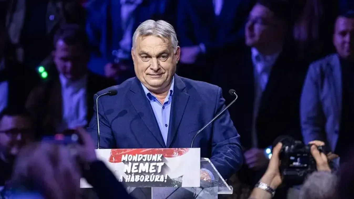 Orbán Viktor: Ha Trump, akkor béke!