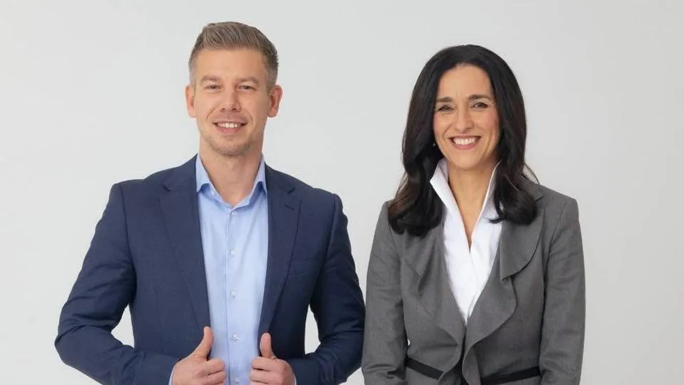 Magyar Péter és külügyminiszter-jelöltje, Orbán Anita