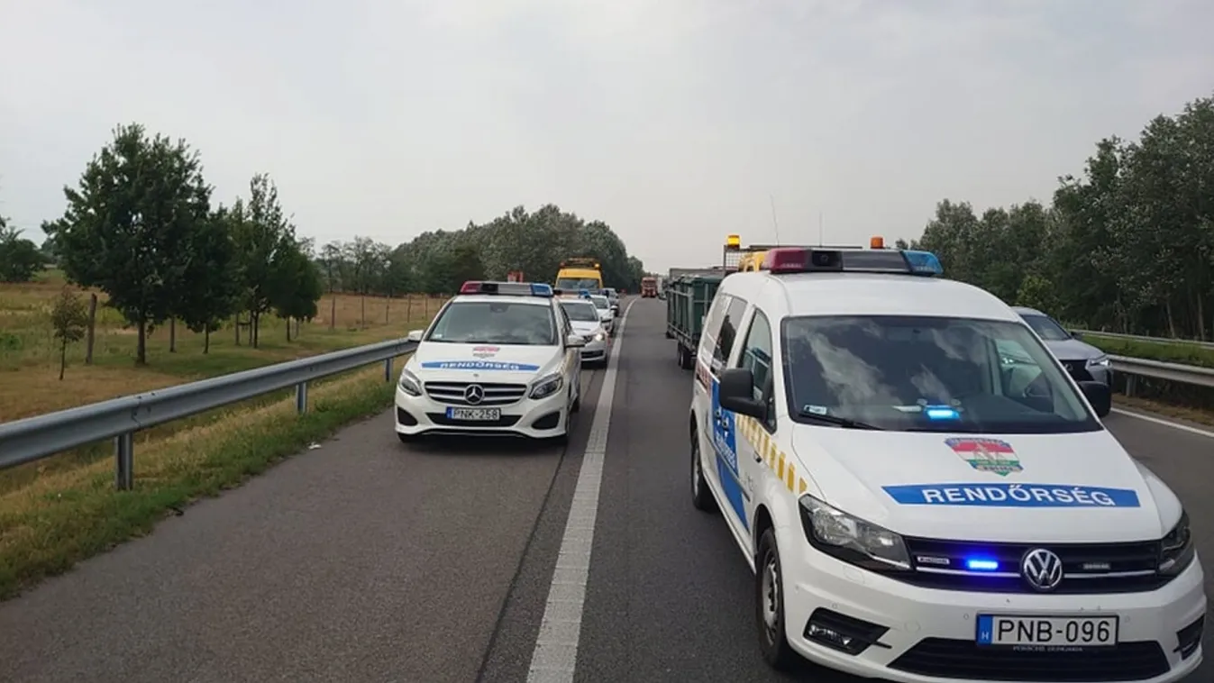 Halálos baleset történt Vácnál