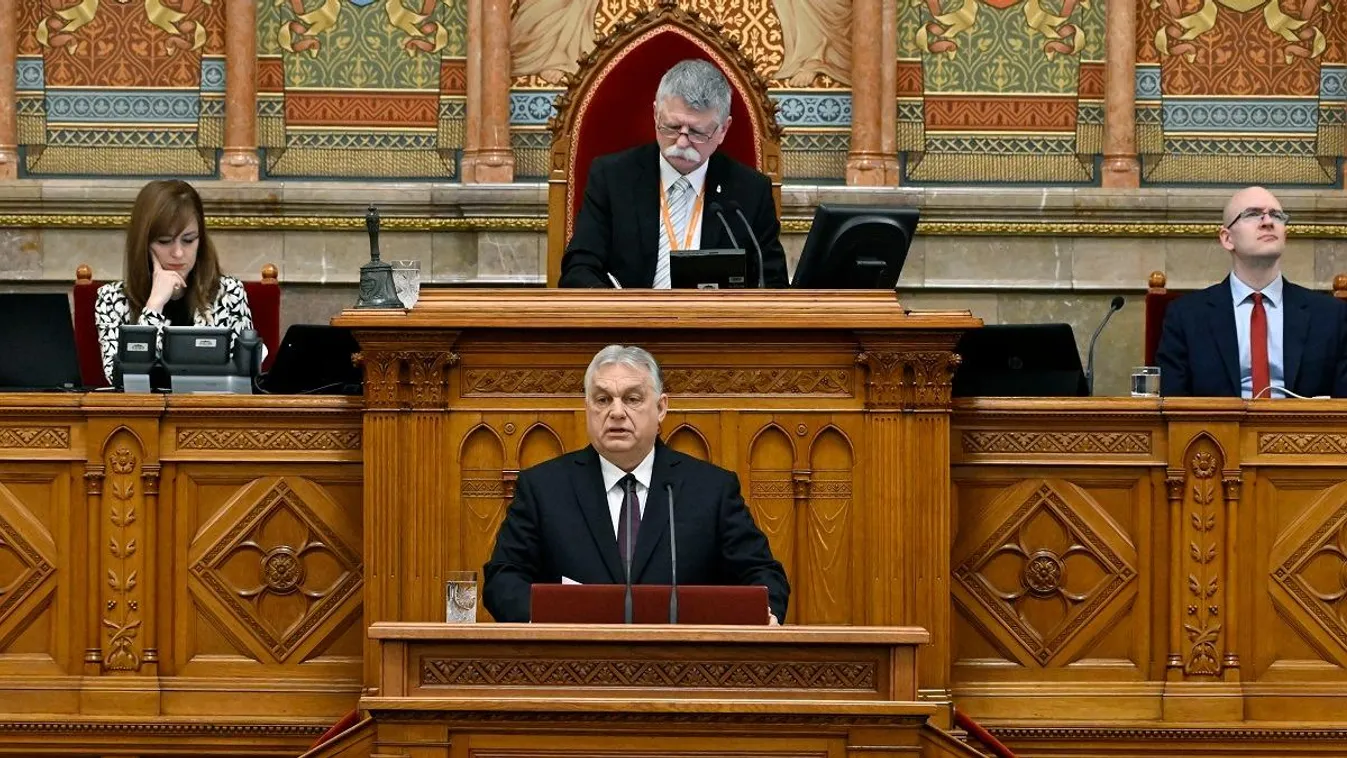 Határon belül és kívül is nagy figyelem kísérte Orbán Viktor parlamenti beszédét