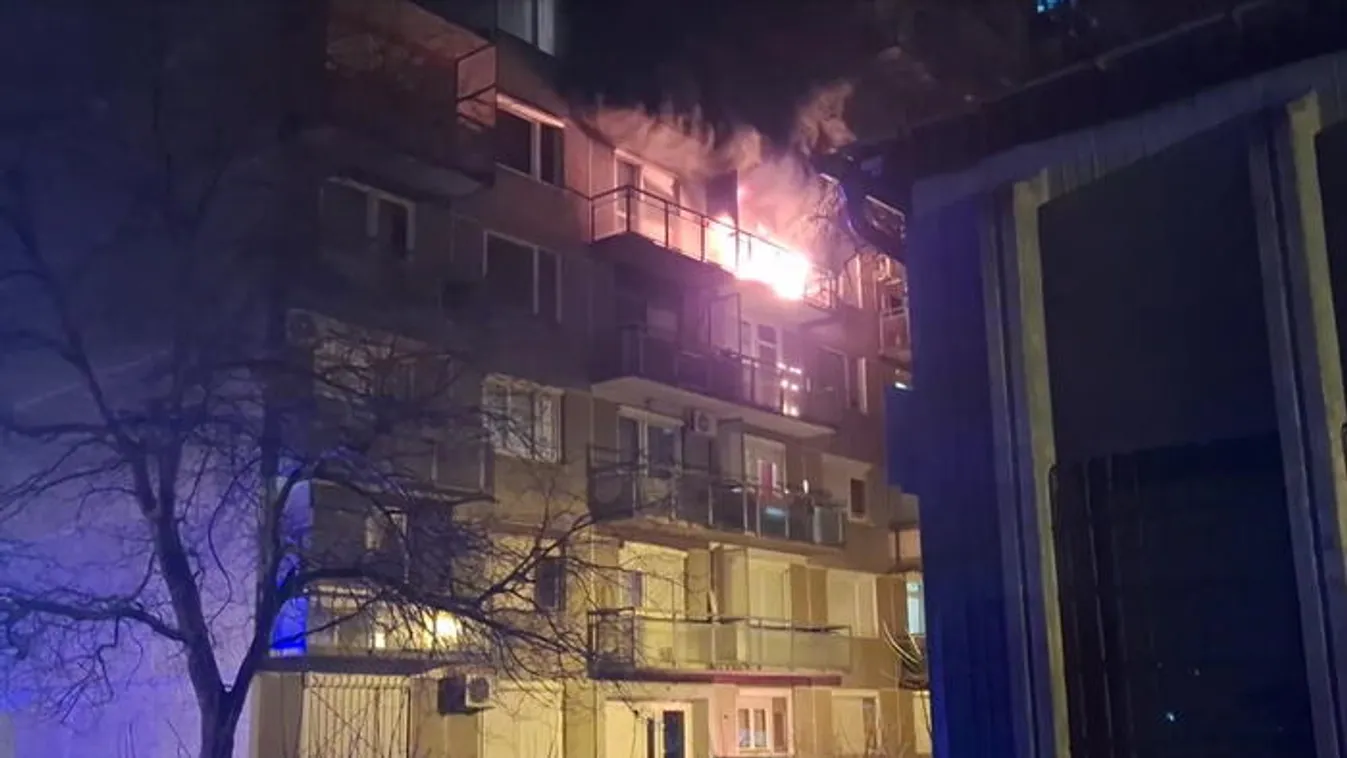 Többen megsérültek, tűz ütött ki Csepelen