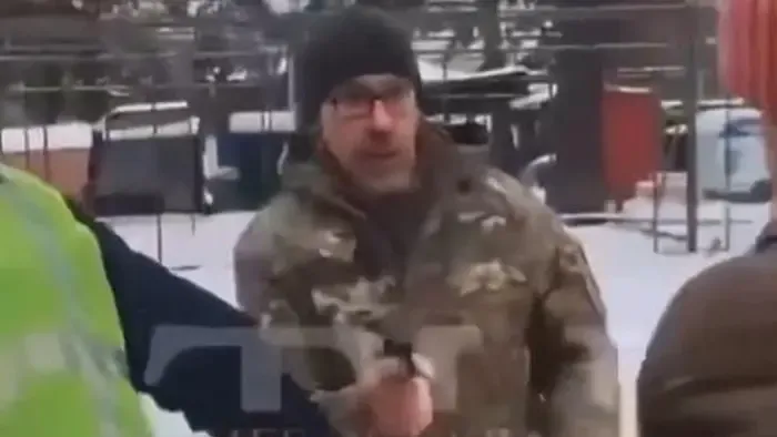 Brutális videó: Összecsapás lett a kényszersorozásból Hmelnickijben