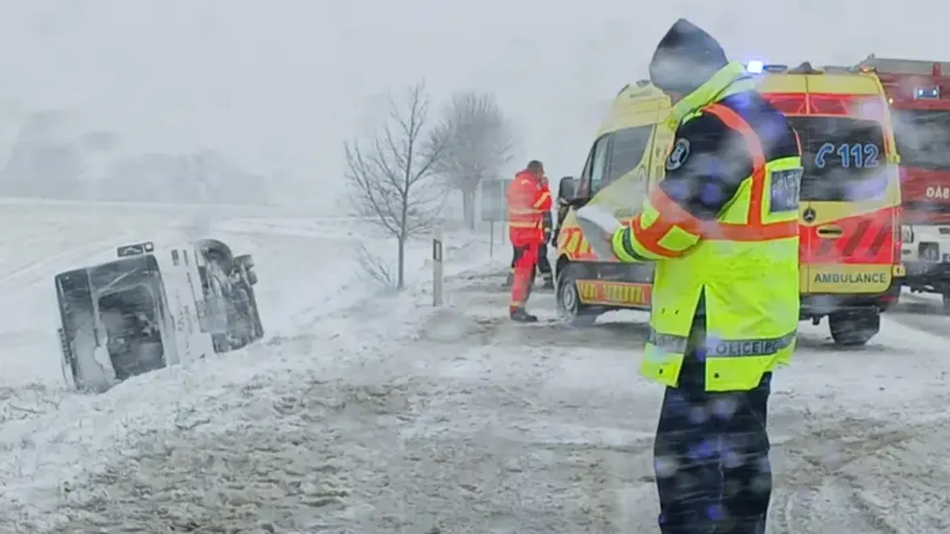 Drámai videón a zalai buszbaleset, rengeteg a sérült