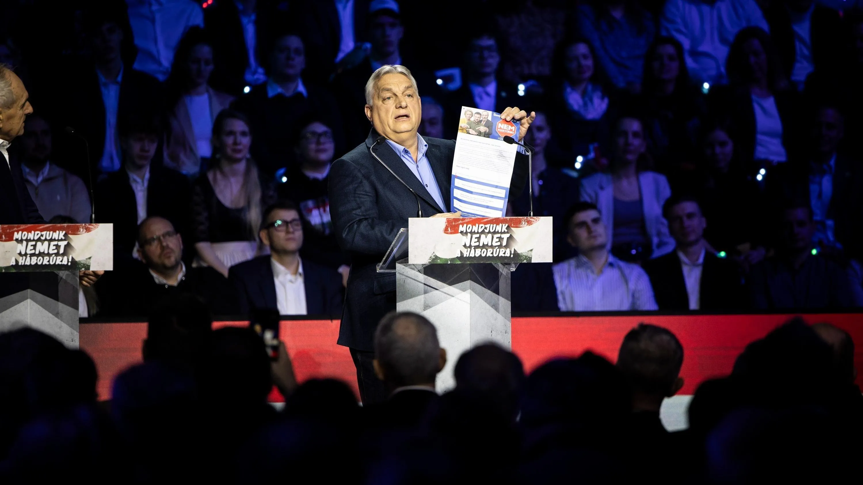 Orbán Viktor: A választás tétje a magyarok biztonsága, a fiataljaink jövője és a magyarok pénze