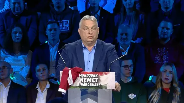 Orbán Viktor: Nekünk április 12-én egyszerre kell legyőzni a Tiszát, Zelenszkijt, és Ursula von der Leyent
