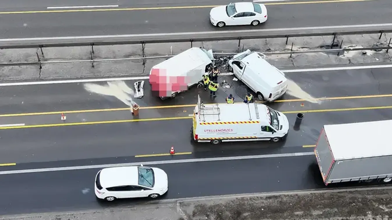 Egy mozdulat megmenthette volna az autós életét az M1-esen