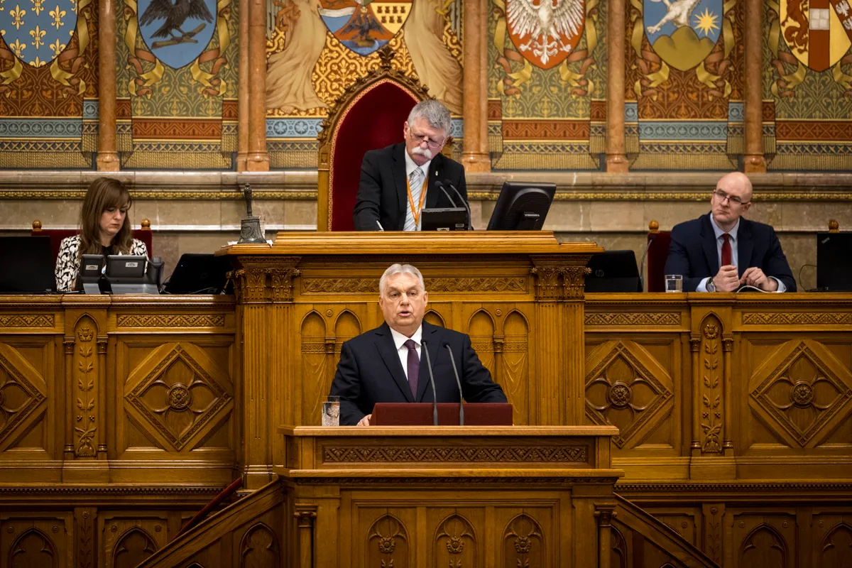 Orbán Viktor kijelentette, nem engednek Brüsszel és Kijev zsarolásának