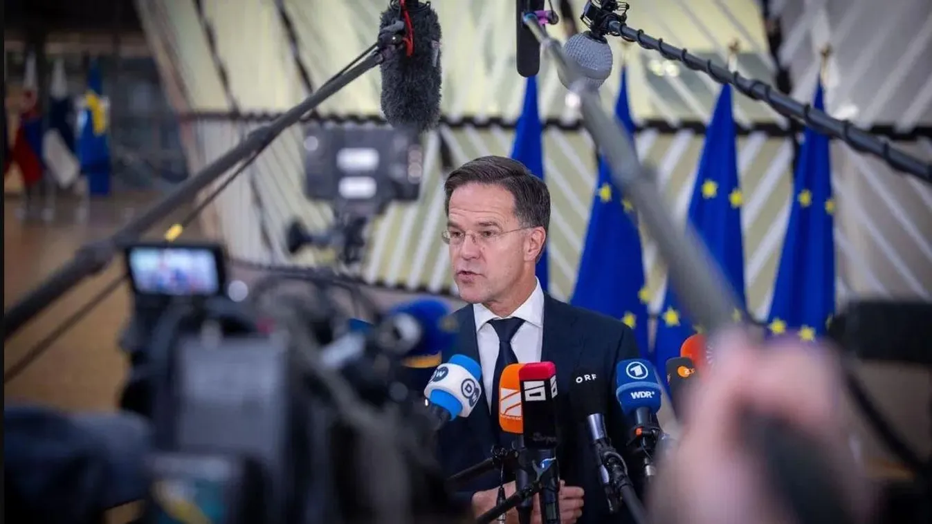 Mark Rutte, a NATO főtitkára a támogatásáról biztosította Ukrajnát