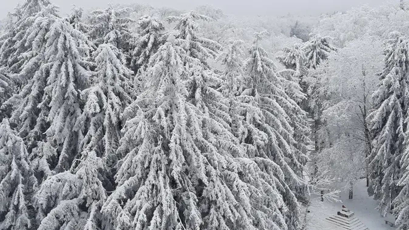 Fehérbe borult az ország – lenyűgöző képek érkeztek
