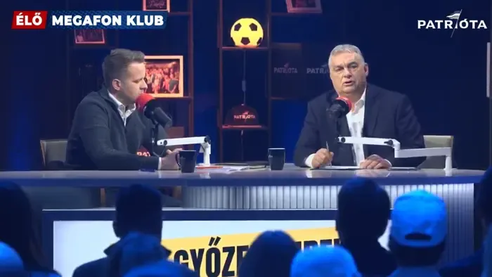 Orbán Viktor a Megafon Klubban: A választásokig olajblokáddal sem lehet a magyar gazdaságot térdre kényszeríteni
