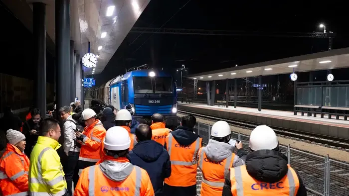 MÁV-vezérigazgató: elindult a rendszeres teherforgalom a Budapest-Belgrád vasútvonalon