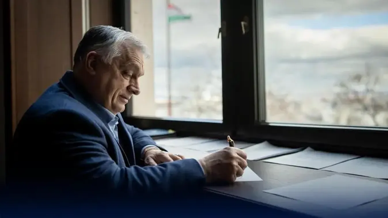 Így készül Orbán Viktor az évértékelő beszédre