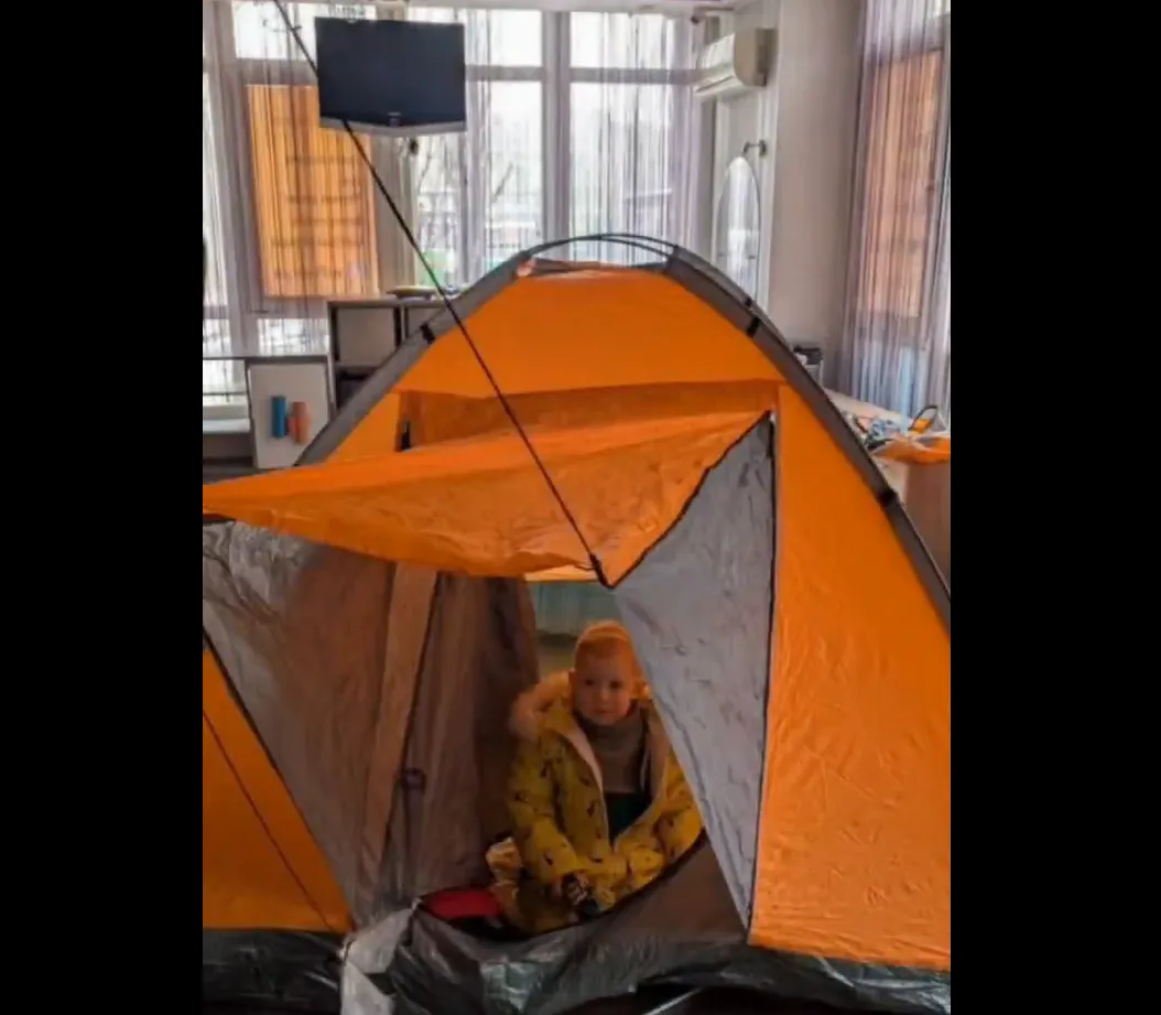 Kijev, télen, 2026. február