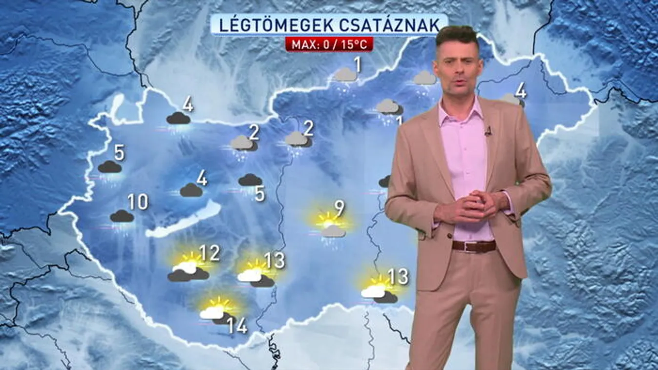 Északon, északkeleten havazás várható